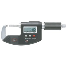 Micromar 40 EWS 4151724 Mahr Digital Micrometer with Sliding Spindle, Reference System, IP52 Protection, MarConnect, 0-25mm / 0-1"