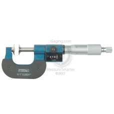 52-250-302-1 Fowler Digit Counter Disc Micrometer 1-2"
