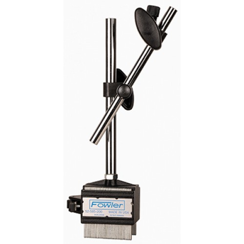 Fowler Flex Arm Magnetic Base - 100 Lbs Pull Force For Indicators And Test Tools