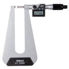 54-517-001-0 Fowler Deep Throat Electronic Micrometer - Flat Anvil