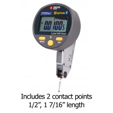 54-562-890-BT Fowler Sylvac Bluetooth Quadra Test Multimode Electronic Test Indicator w/ 1/2" and 1 7/16" Contact Points