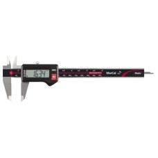 4103301 MarCal 16 EWR Mahr Electronic Caliper with Reference System, IP67 Protection, Depth Rod and Friction Wheel, 6"/150mm