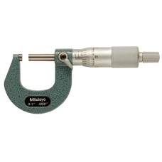 103-131 Mitutoyo Outside Micrometer with Ratchet Stop 0-1"