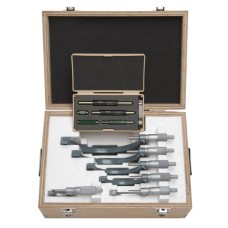 103-906 Mitutoyo Outside Micrometer 6 Piece Set 6-12" 