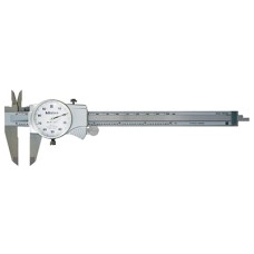 505-738 Mitutoyo Dial Caliper with Carbide Tipped Jaws 0-6"