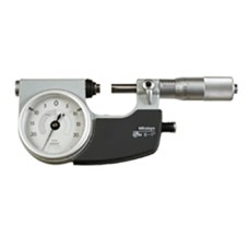 510-131 Mitutoyo Indicating Micrometer with Retractable Anvil 0-1"