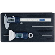 54-004-255-0 Fowler Xtra-Value Depth Gage and Poly-Cal Kit