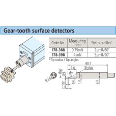 178-398 Mitutoyo Gear Tooth Surface Detector for SJ Series (5um/4mN)